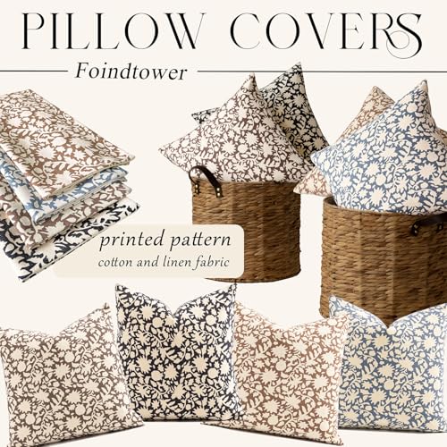 Set of 2 Decorative Long Body Lumbar Throw Pillow Covers Accent Farmhouse Cushion Covers Boho Pillowcase for Couch Sofa Bedroom Living Room Home Decor