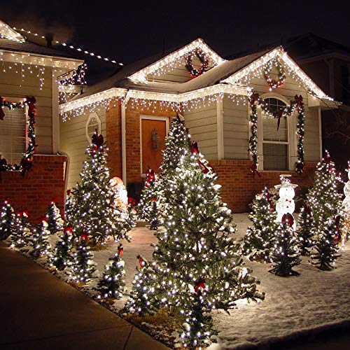 Cool White Christmas Lights Connectable
