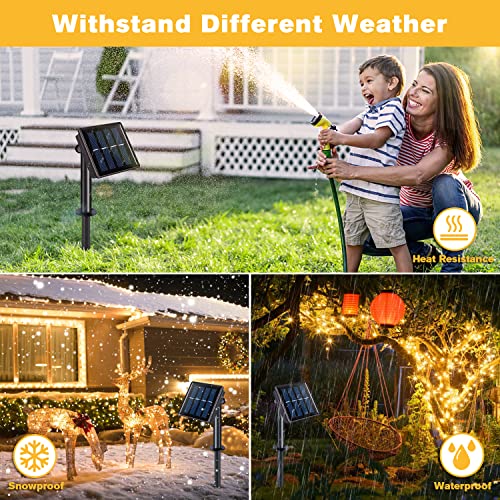 4 Pack Solar Fairy Lights (132 Foot)