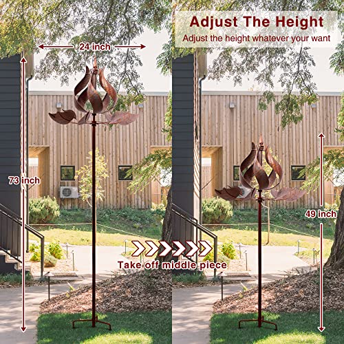Tulip Wind Spinners Outdoor