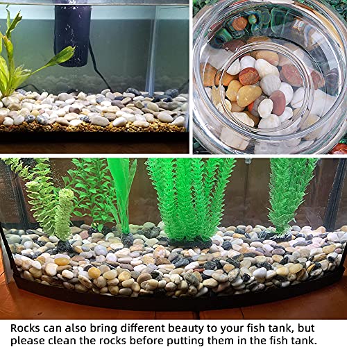 45lb Polished Pebbles for Plants Potting