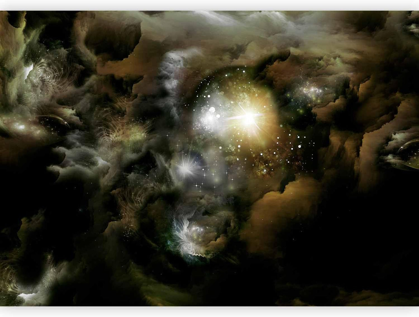 artgeist Wall Mural Cosmos Galaxy 96x69 in - Peel and Stick Self-Adhesive Wallpaper Removable Large Sticker Foil Wall Decor Print Picture Image Design n-A-0027-a-b
