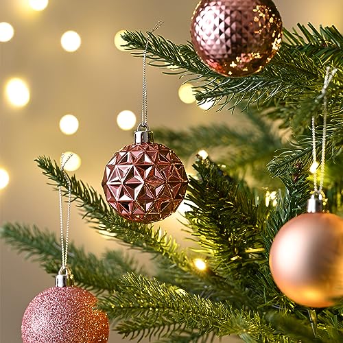 50ct Christmas Tree Decorations Ball Ornaments 2.36 Inches (50 Count)
