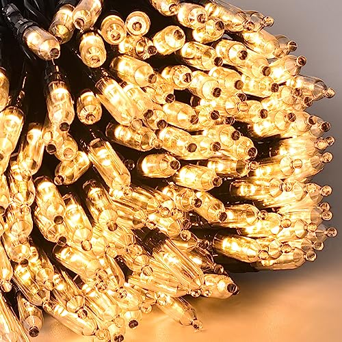 300 LED Warm White Christmas Lights Outdoor Indoor