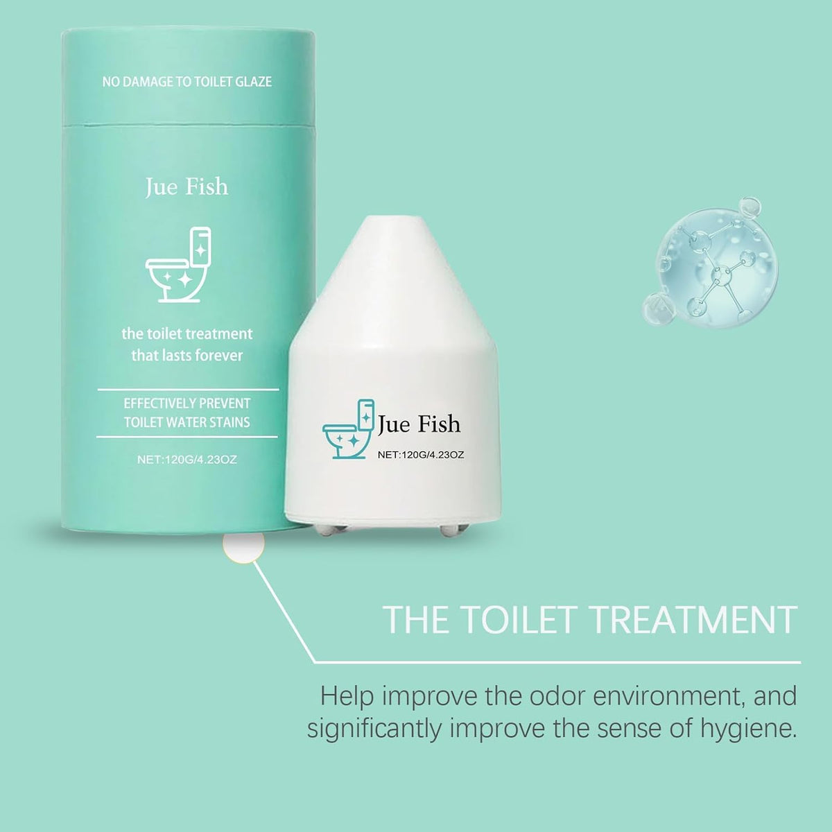 Krazy Toilet Bowl Cleaner, Crazy Klean Toilet Cleaner, Automatic Refreshes Toilets, Long-Lasting Cleane Fresh Scent, No Scrubbing Required (2) - NestledHome