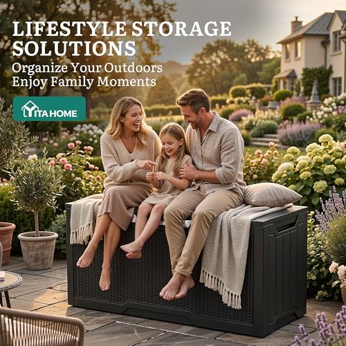80 Gallon Outdoor Storage Box