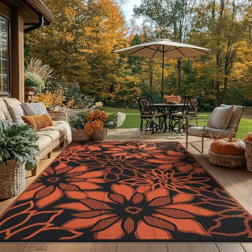 Outdoor Rug Waterproof for Patio Decor (54 Sq Ft)