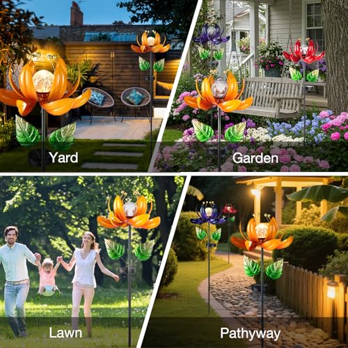 Outdoor Solar Lights Garden Decor