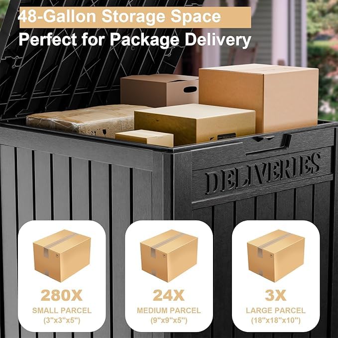 48 Gallon Package Delivery Box