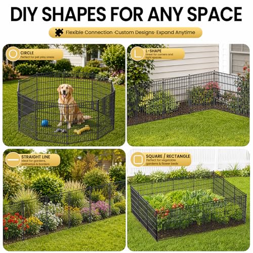 No Dig Garden Fence (2556 Sq Ft)