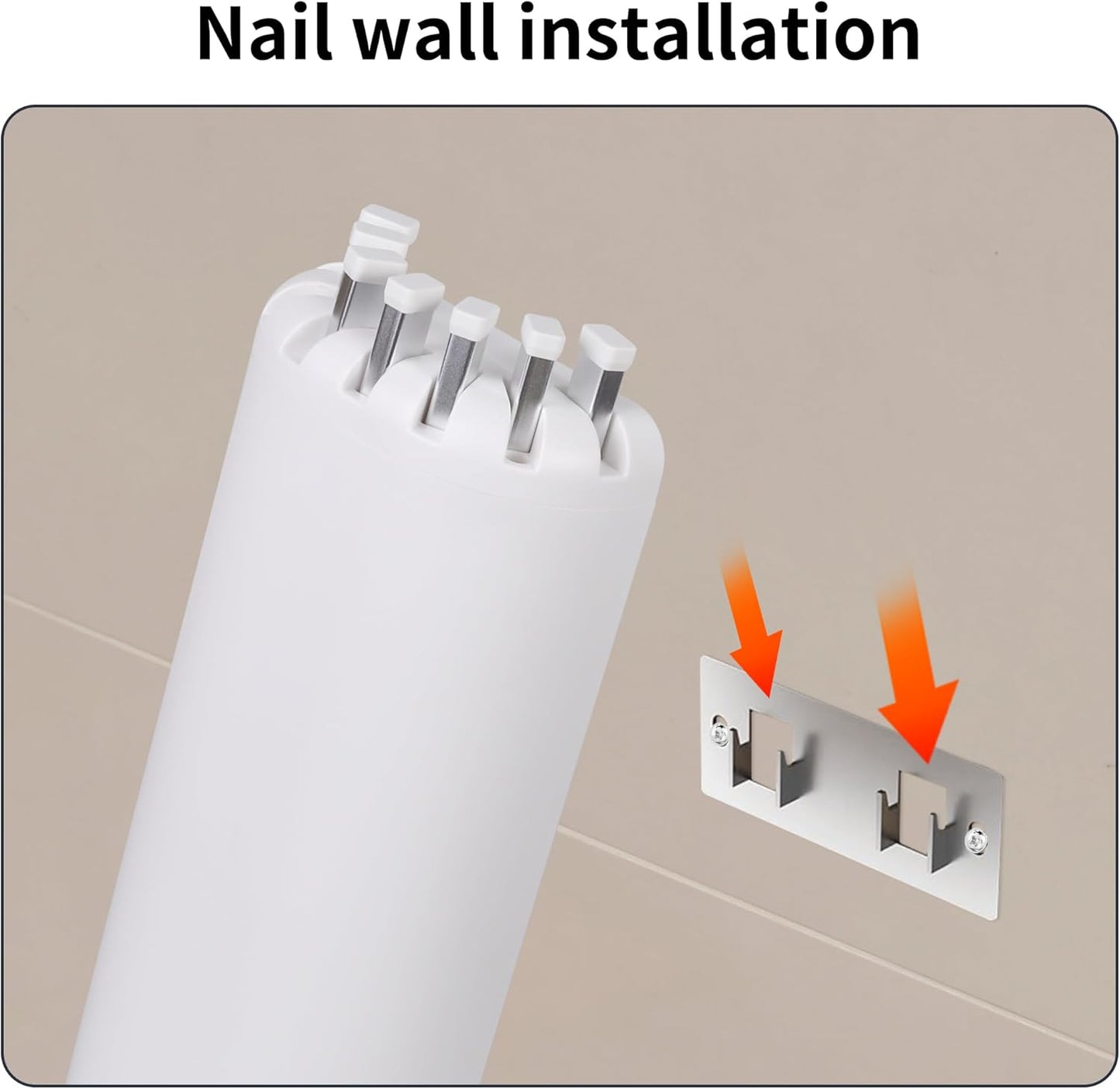 Wall Mounted Clothes Drying Rack - Foldable Tripod, Over The Door Rack for Laundry Bedroom, Household Aluminium - NestledHome