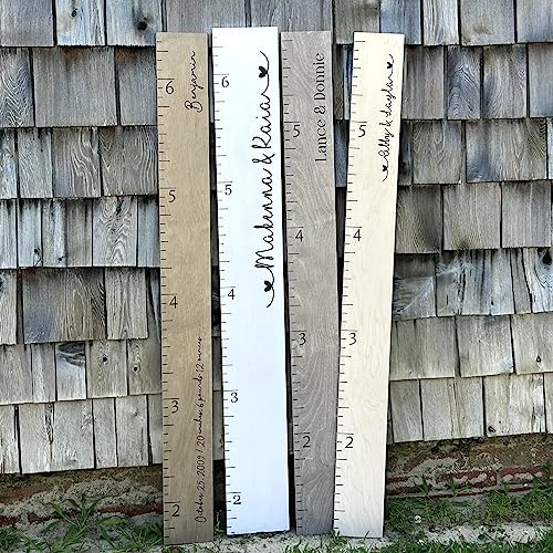 Personalized Wooden Growth Chart for Kids