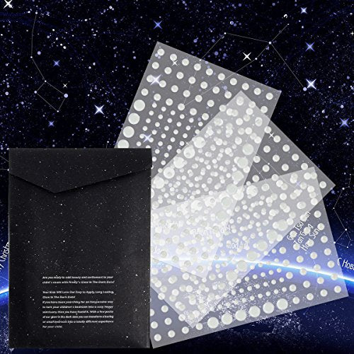 Realistic 3D Domed Glow in The Dark Stars