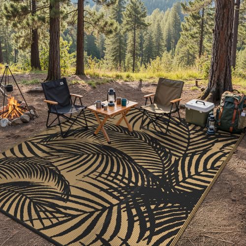 Outdoor Rug Waterproof Plastic Rugs for Patio (80 Sq Ft)