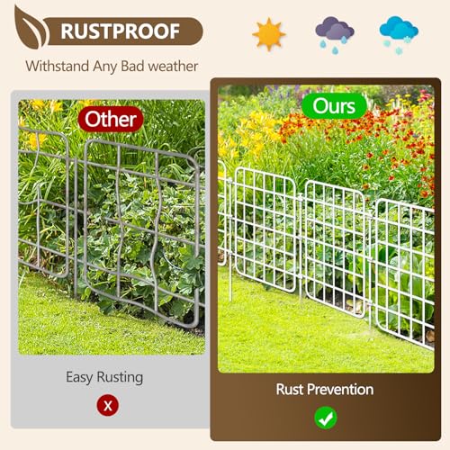 13ft x 17in Garden Fence Animal Barrier (2652 sq inch sq inch)