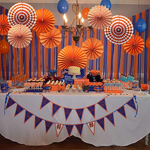 6 Pack Orange Party Decorations (6 Count)