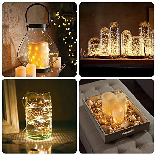 2 x 50LEDs Fairy Lights Battery Operated (16.4042 Foot)