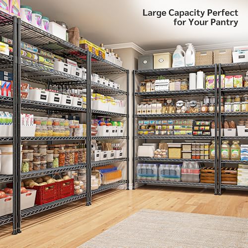 6 Tier Storage Shelves (2 Count)