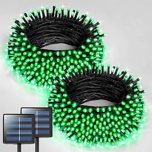 2 Pack Solar Halloween Lights Outdoor (2 Count)