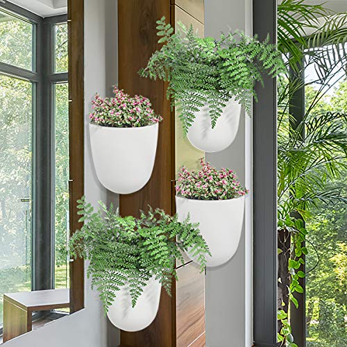 Wall Hanging Corner Planters (4 Count)