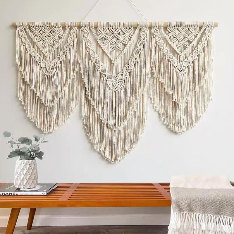 large macrame wall hanging