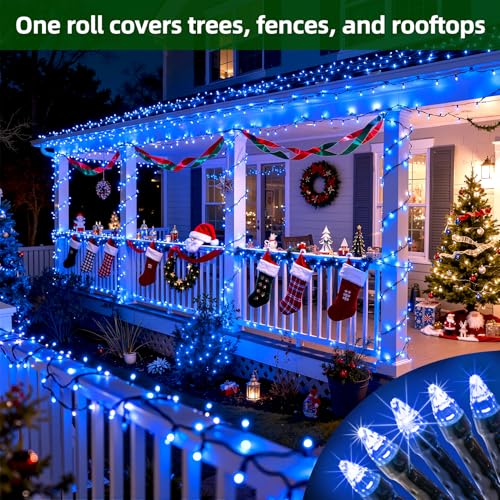 750 LED 240FT Christmas String Lights (240 Foot)