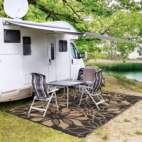 Outdoor Rug Waterproof Plastic Rugs for Patio