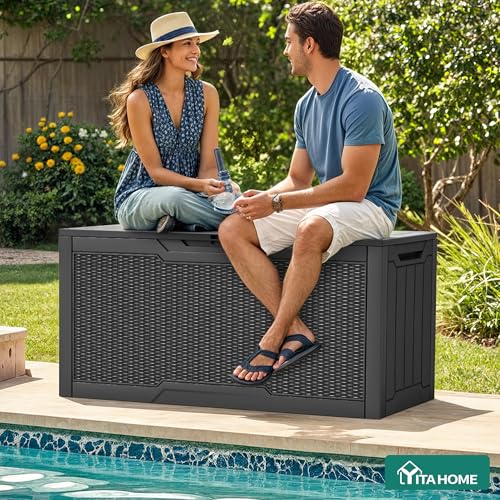 80 Gallon Outdoor Storage Box