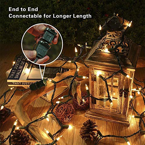 Warm White Christmas Mini Lights (46 Foot)