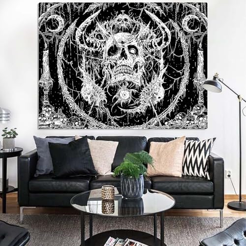 Skull Tapestry