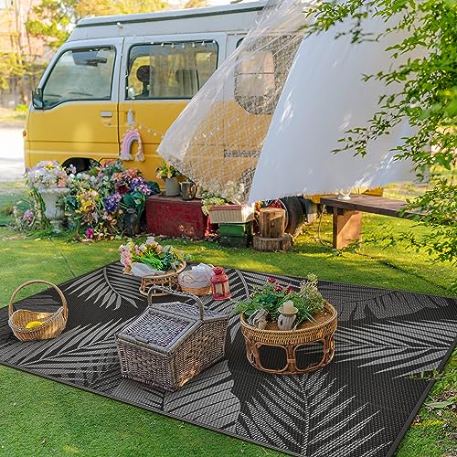 Outdoor Rug Waterproof Plastic Rugs for Patio