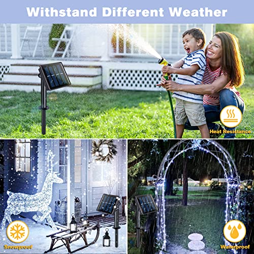 4 Pack Solar Fairy Lights (132 Foot)