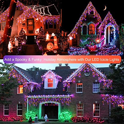 Halloween Icicle Lights Outdoor