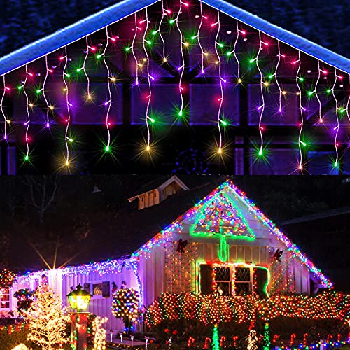 400 Led Icicle Light Multicolor Outdoor (32.8 Foot)