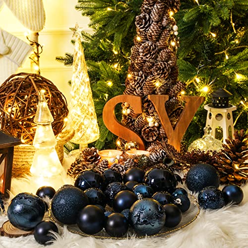 Christmas Ball Ornaments for Christmas Decorations (45 Count)