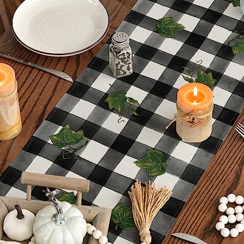Pumpkin Thankful Fall Table Runner 13x36 Inch