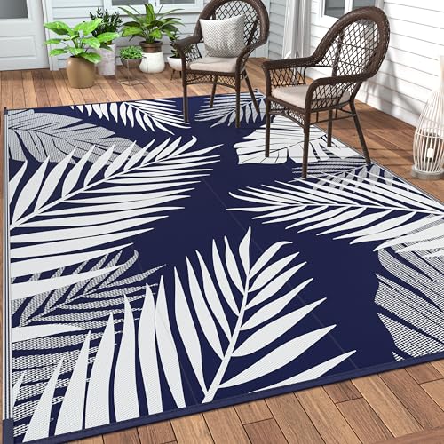 Outdoor Rug Waterproof Plastic Rugs for Patio