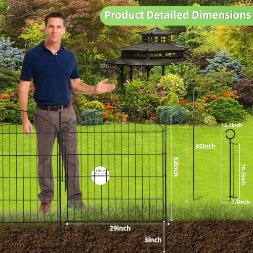 Decorative Garden Fence (17 Sq Ft)