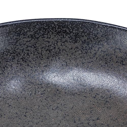 Stoneware Bowl with Handle and Base