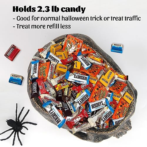 Halloween Skull Candy Bowl