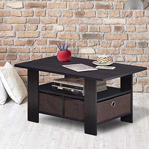 Andrey Coffee Table with Bin Drawer