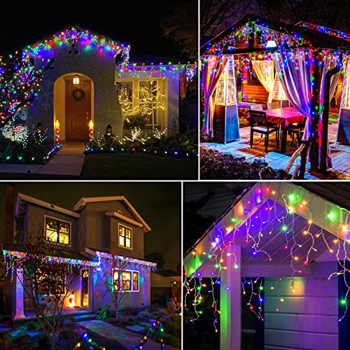 Colored Christmas Lights Outdoor
