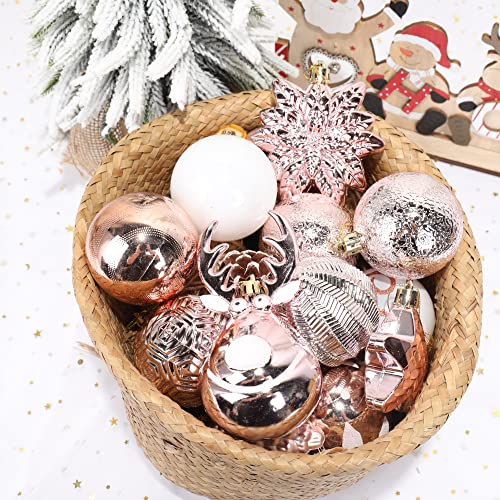 100 Pack Various Shatterproof Christmas Balls (100 Count)
