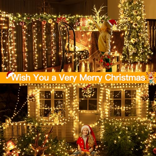 Christmas Lights 800 LED 262 FT Plug in (262 Foot)