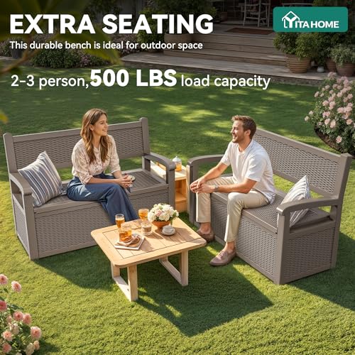 70 Gallon Deck Bench with Storage