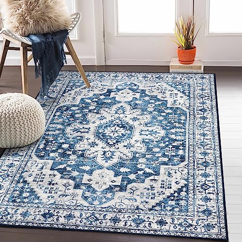 Ultra Thin Washable Vintage Area Rug