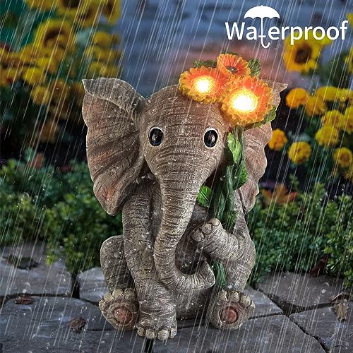 Outdoor Elephant Statue Decor