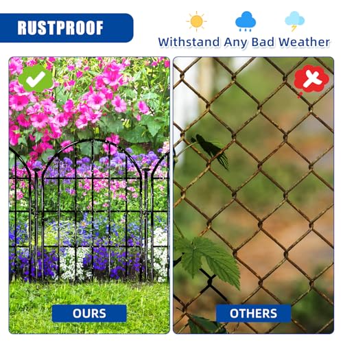 32 Pack Decorative Garden Fence (577.6 Sq Ft)