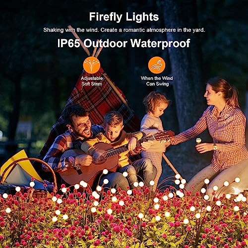 Solar Lights Outdoor (4 Count)