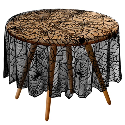 Halloween Spider Web Tablecloth